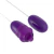 Vibrador Cápsula Vibratória com Duplo Estímulos - Pink e Roxo na internet