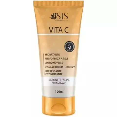 Sabonete Líquido Facial Hidratante Vitamina C 100ml Isis