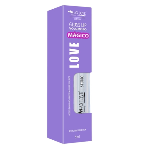 Gloss Lip Volumoso Mágico Max Love