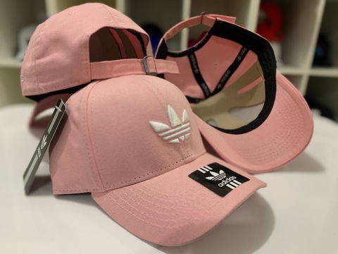Boné Adidas - ROSA FOLHA