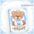 Caderneta de vacina - Ursinho principe azul - comprar online