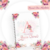 Caderneta de vacina - Alfabeto Floral chic - comprar online