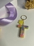 Chaveiro letra inicial - com pingente flor - comprar online