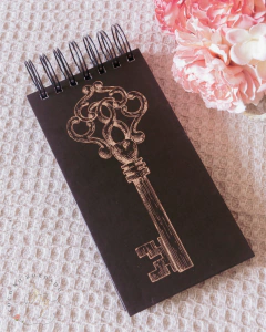 Caderno 10x19cm Marrom - comprar online