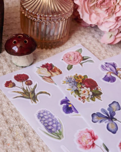kit de adesivos: Flores Vintage - comprar online