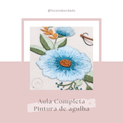 Aula de pintura de agulha