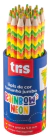 Lápis De Cor Jumbo Rainbow – Mina Multicolorida Neon