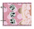 Mini ficheiro horizontal com capa em PVC Cristal e 80 Folhas 90gr Disney Minnie