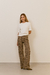 Calça Jeans Reta Leopardo - loja online
