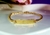 Pulseira Ouro 18k Chapinha Groumet Infantil 2,5mm 14cm - Encomenda - DFernandes Joias & Semijoias