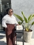 Pantalona Plus Size Marrom - Shop2you