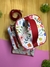 Bolsa térmica 2.0 floral detalhes vermelha - comprar online