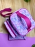 Bolsa térmica 2.0 borboletas rosa e lilás