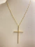 Corrente 45cm Crucifixo Ouro 18k - 0227 na internet