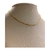 Colar Torcido - Semijoia Banhada a Ouro 18k - 0214 - comprar online