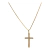 Corrente 45cm Crucifixo Ouro 18k - 0228