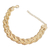 Pulseira Trama - Semijoia Banhada a Ouro 18k - 0293 - comprar online