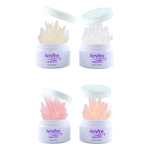 Polímero 30g con glitter acryfine