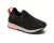 Tênis Infantil Mini Walk Zíper Preto/Laranja Klin