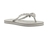 Chinelo Feminino Flip Flop Prata Metalizado Santa Lolla