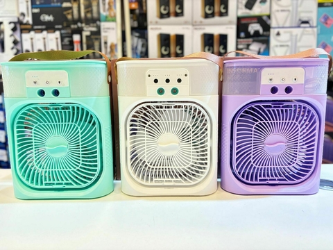 AIRE ACONDICIONADO PORTÁTIL MINI + HUMIDIFICADOR 2 EN 1