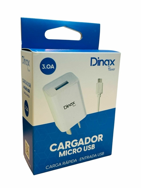 Cargador micro usb dinax 3.0A