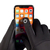 Guantes Táctiles Sport con Puño Elástico / Negro en internet