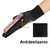 Guantes Táctiles Sport con Puño Elástico / Negro - Andina Shop