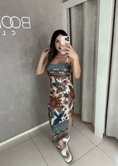 VESTIDO ESTAMPADO - comprar online