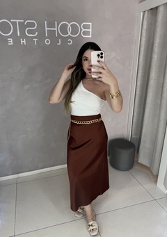 Blusa de um ombro só - loja online