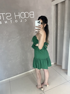 Vestido babados na internet