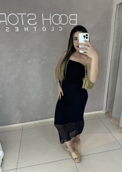 VESTIDO TULE TOMARA QUE CAIA - comprar online