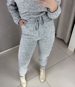 Conjunto Jogger cinza - Booh Store