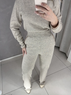 Conjunto Cashmere Galão areia/rose na internet