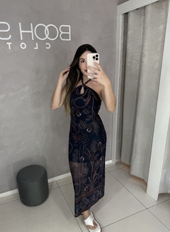 VESTIDO TULE ESTAMPADO - comprar online