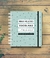 Mini Caderno de Leituras: Capa flocos