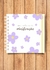 Imagem do Caderno de Ministração: Capa Flowers