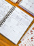 Planner Financeiro A5 Capa Flor - Amor Impresso