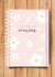 Caderno de Orações: Capa Flowers
