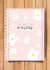 Caderno de Orações: Capa Flowers