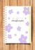 Caderno de Ministração: Capa Flowers - loja online