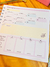 Planner Financeiro Quadrado: Capa Flowers na internet