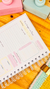 Imagem do Planner Devocional Quadrado: Capa Flowers