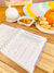 Imagem do Caderno de Receitas Quadrado: Capa Listras