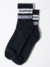 Meia Striped Cano Mid