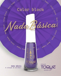 ESMALTE NOVO TOQUE NADA BÁSICA - COLOR BLOCK - comprar online
