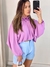 Blusa Morcego Lilas