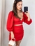 Conjunto Manga Bufante Vermelho - comprar online