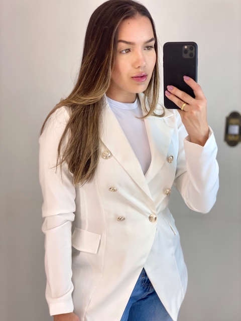 Blazer Balmain branco