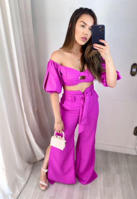 Conjunto Brenda Fucsia